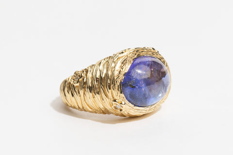 Nest Ring, Tanzanite