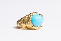 Nest Ring, Turquoise