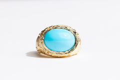 Nest Ring, Turquoise