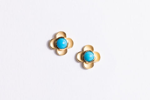 Primrose Earring, Turquoise