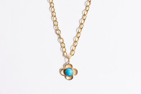 Primrose Charm, Turquoise